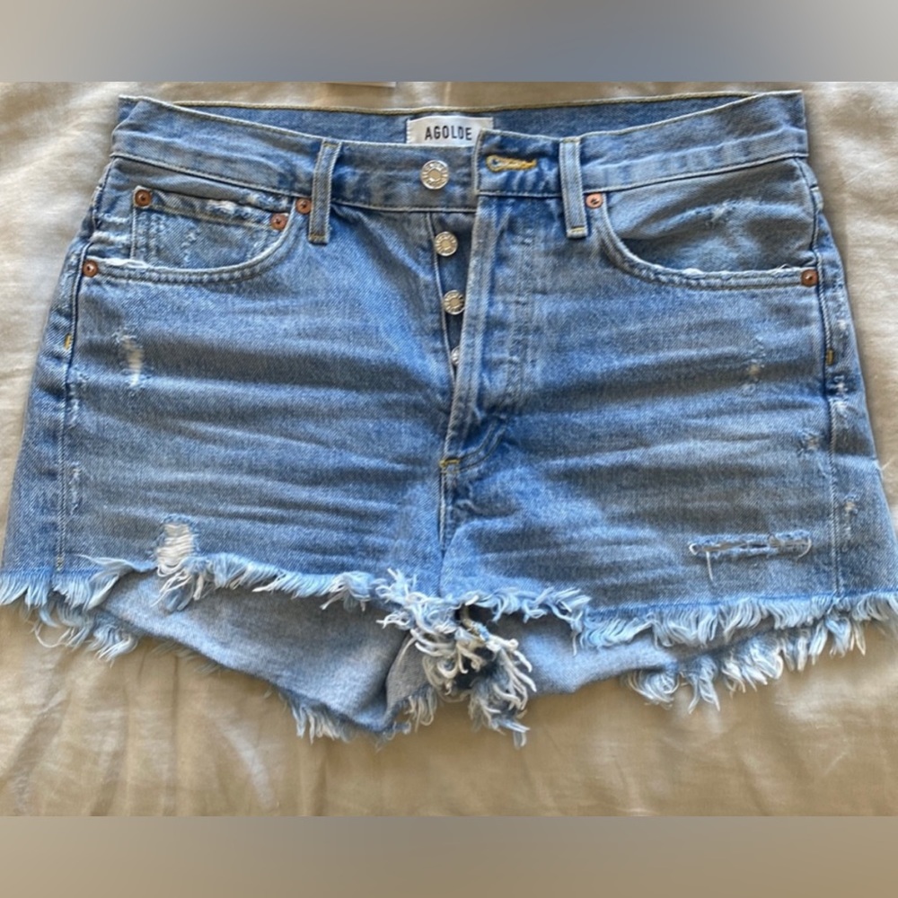 AGOLDE denim shorts (size 26)